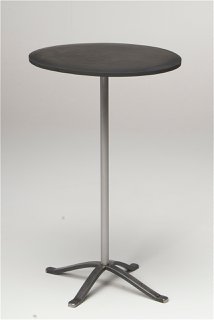 rubber top candle stand, four leg