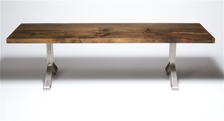 fir slab dining table