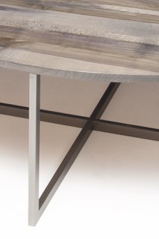 maple elipse coffee table