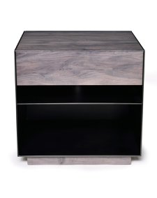 wood topped nightstand