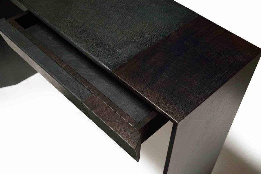 shou sugi ban console